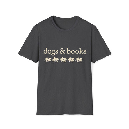 Dogs & Books T-Shirt