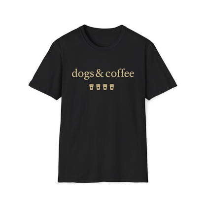 Dogs & Coffee G T-Shirt