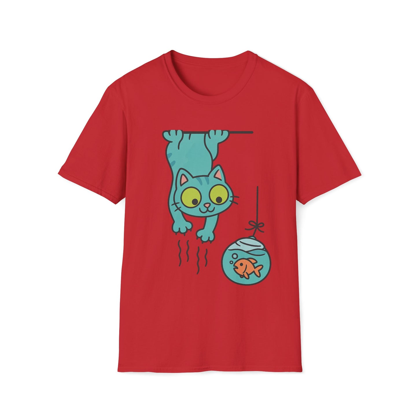Cat Fish Bowl T-Shirt