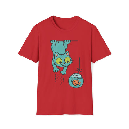 Cat Fish Bowl T-Shirt