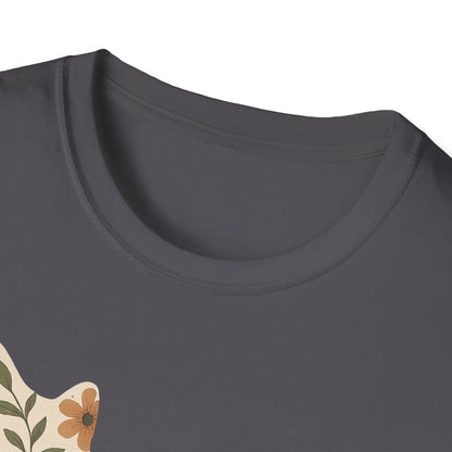 Floral Cat T-Shirt