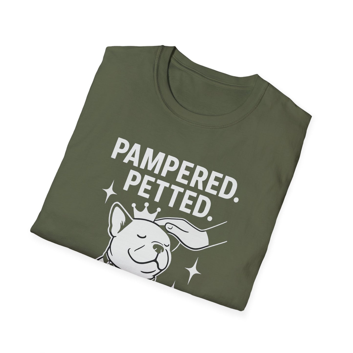Pampered Bulldog W T-Shirt