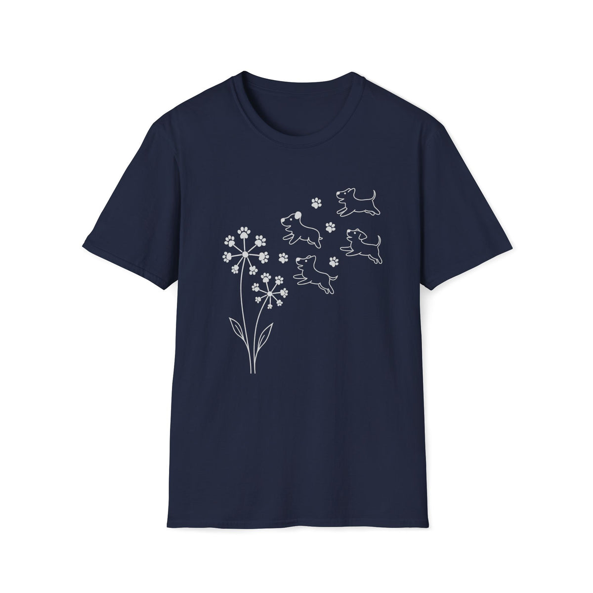 Paw Floral W T-Shirt