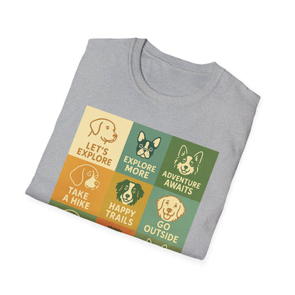 Adventure Grid Dogs T-Shirt