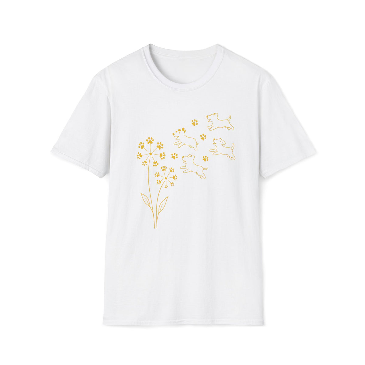 Paw Floral G T-Shirt