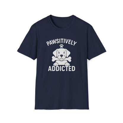 Pawsitively Addicted W T-Shirt