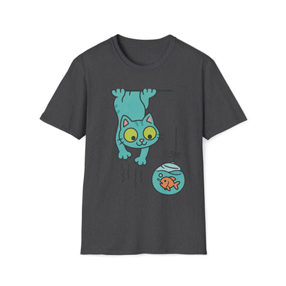 Cat Fish Bowl T-Shirt