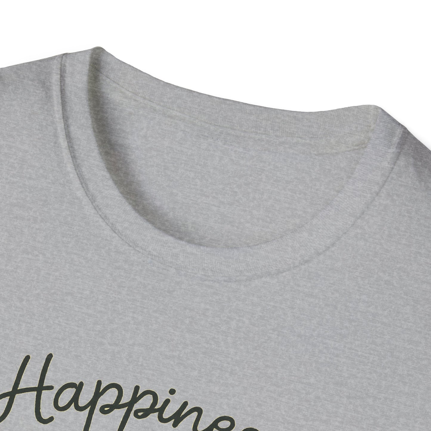 Happiness Dog Flowers T-Shirt
