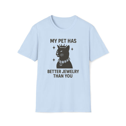 Pet Cat Jewelry B T-Shirt