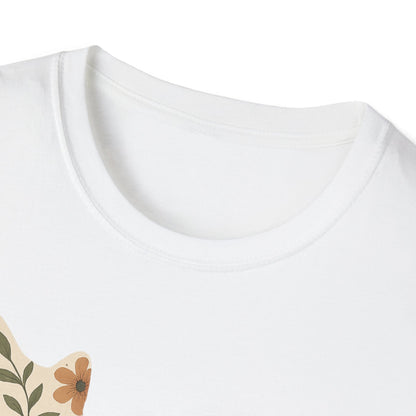 Floral Cat T-Shirt