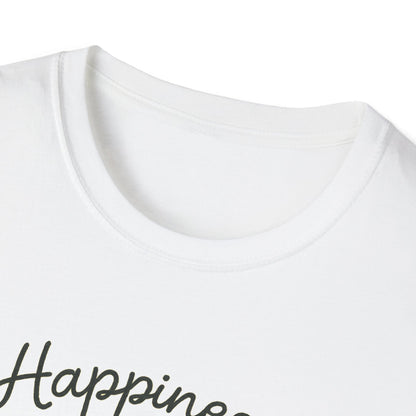 Happiness Dog Flowers T-Shirt