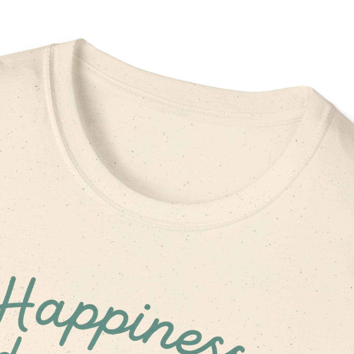 Happiness Dog Flowers P T-Shirt