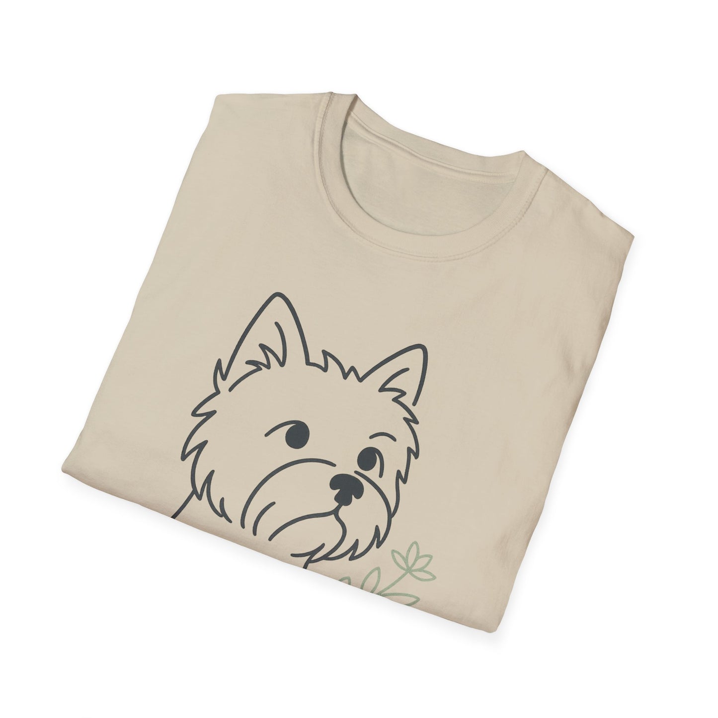 Floral Westie B T-Shirt
