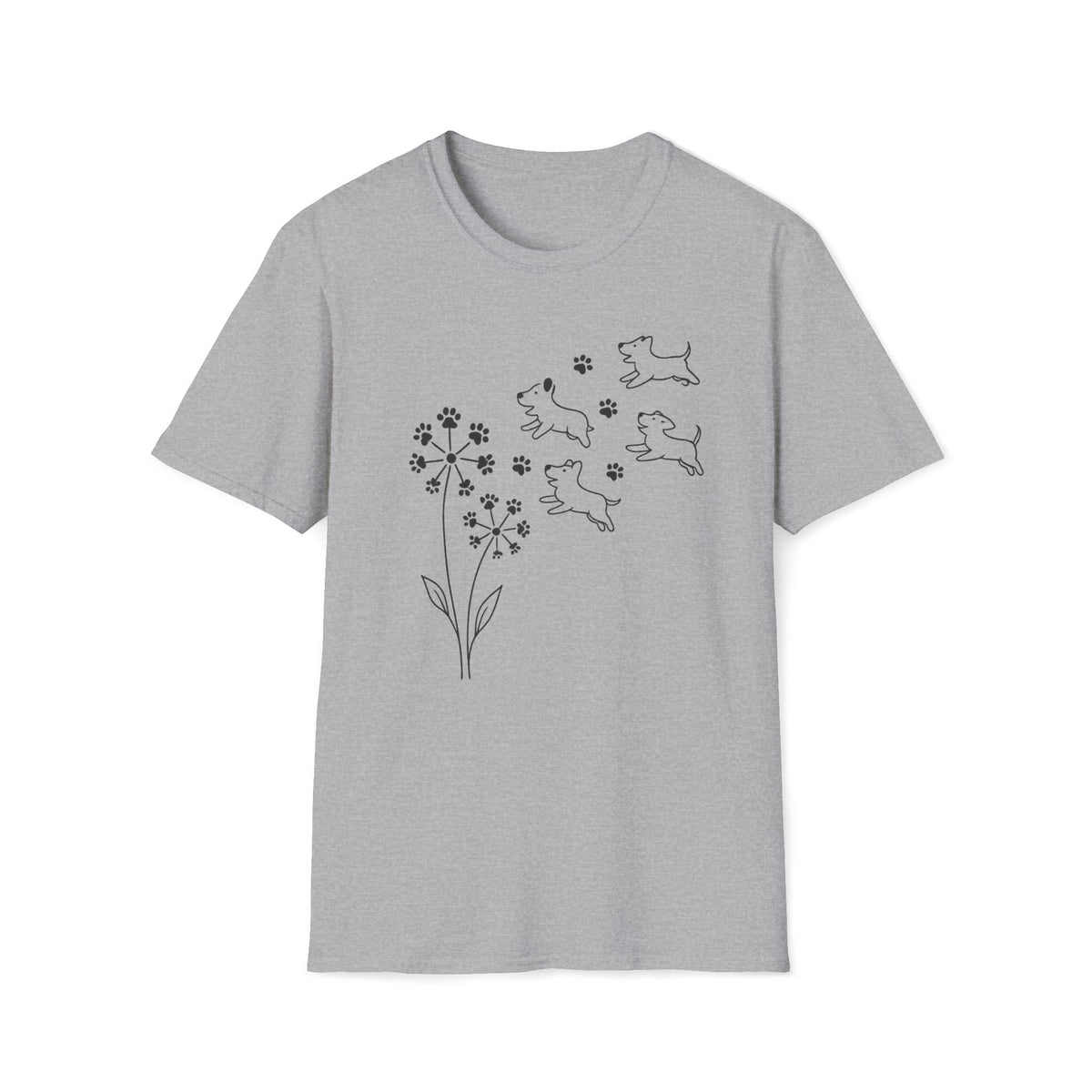Paw Floral B T-Shirt