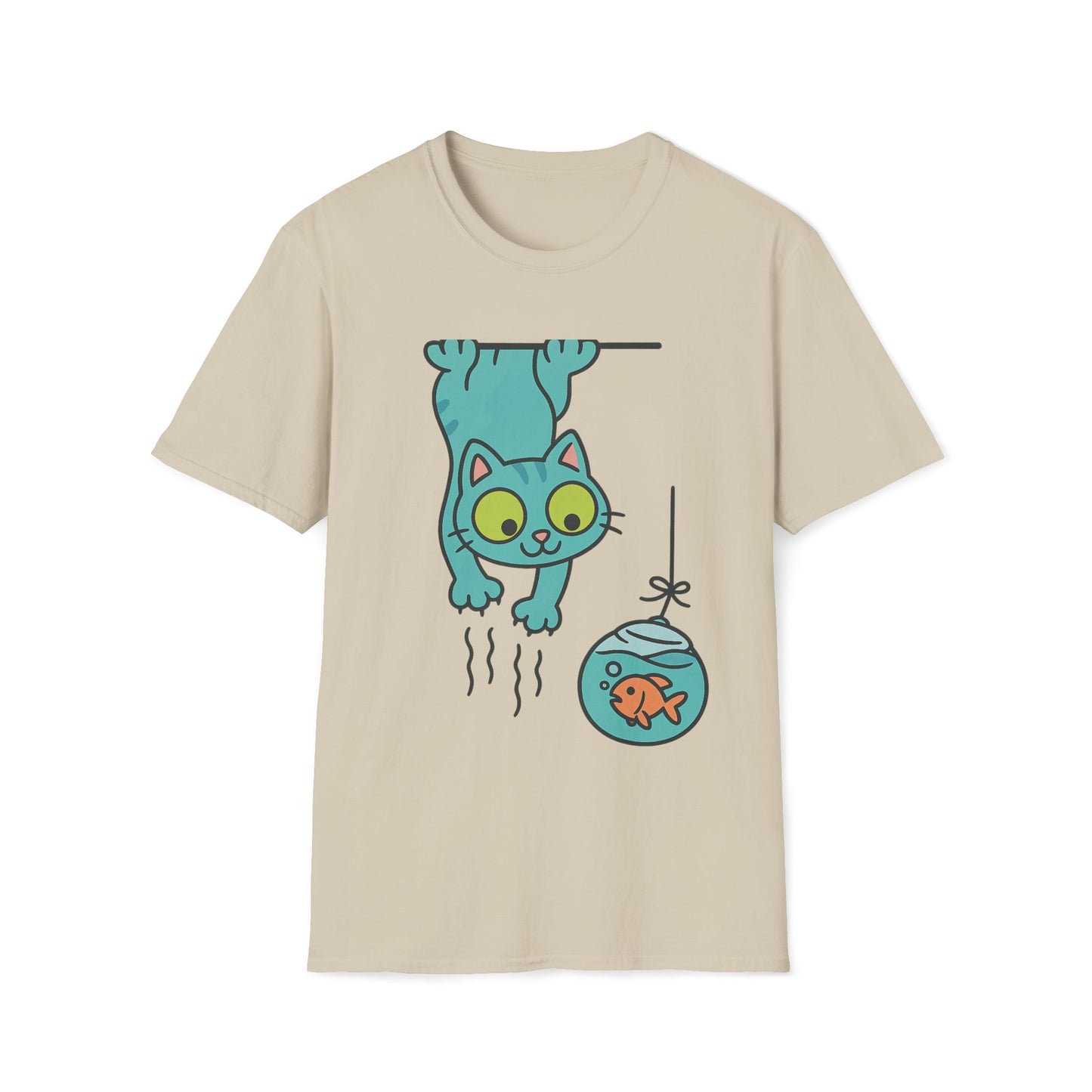 Cat Fish Bowl T-Shirt