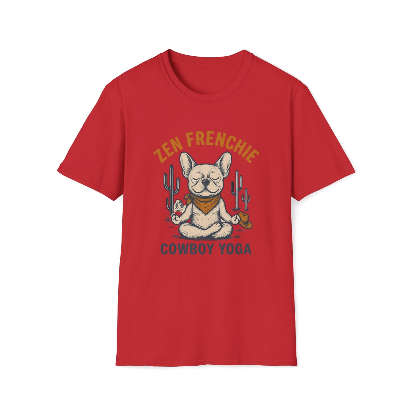 Zen Frenchie Cowboy T-Shirt