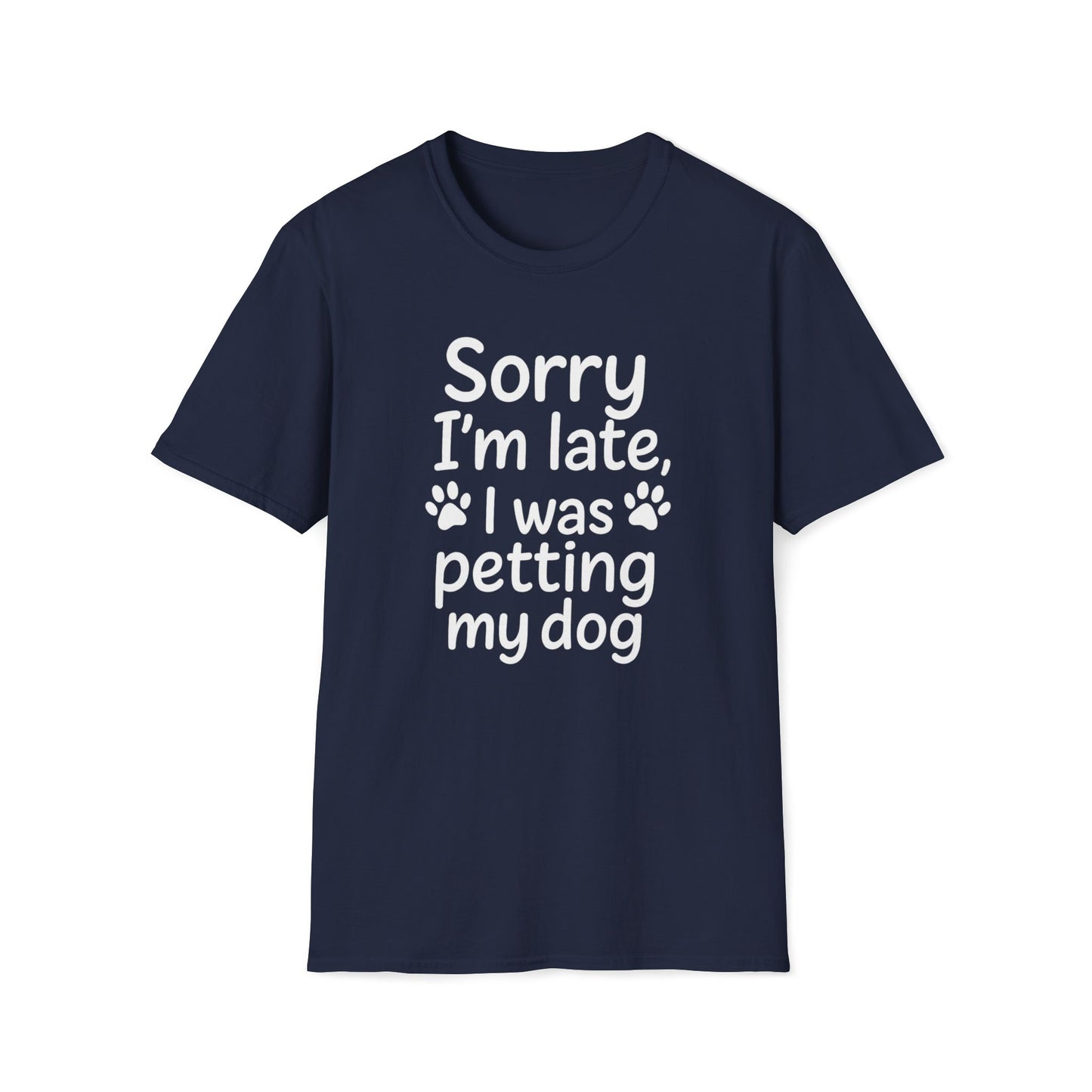 Petting Dog W T-Shirt