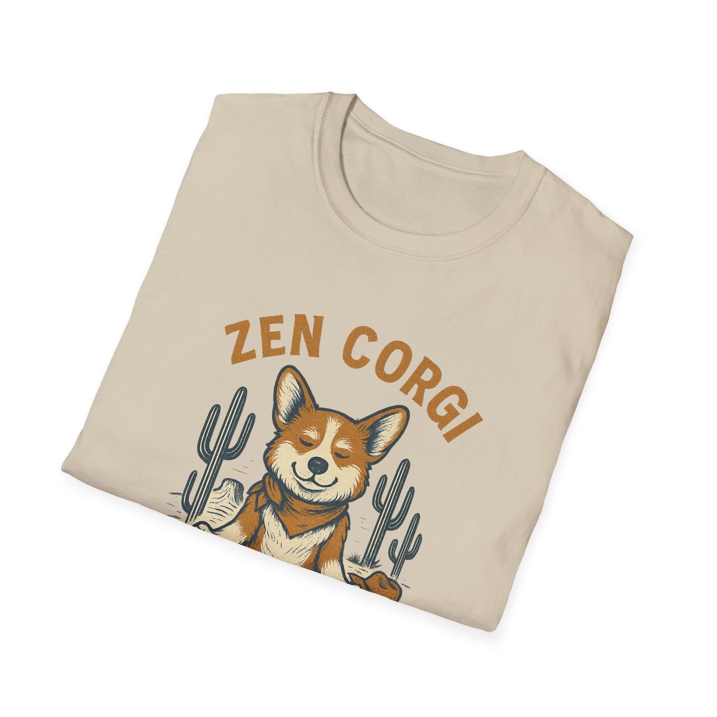 Zen Corgi Cowboy T-Shirt