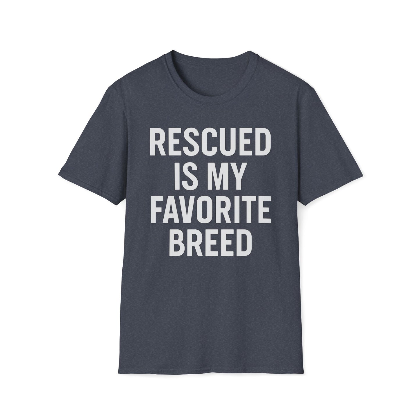 Rescued Breed W T-Shirt