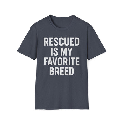 Rescued Breed W T-Shirt