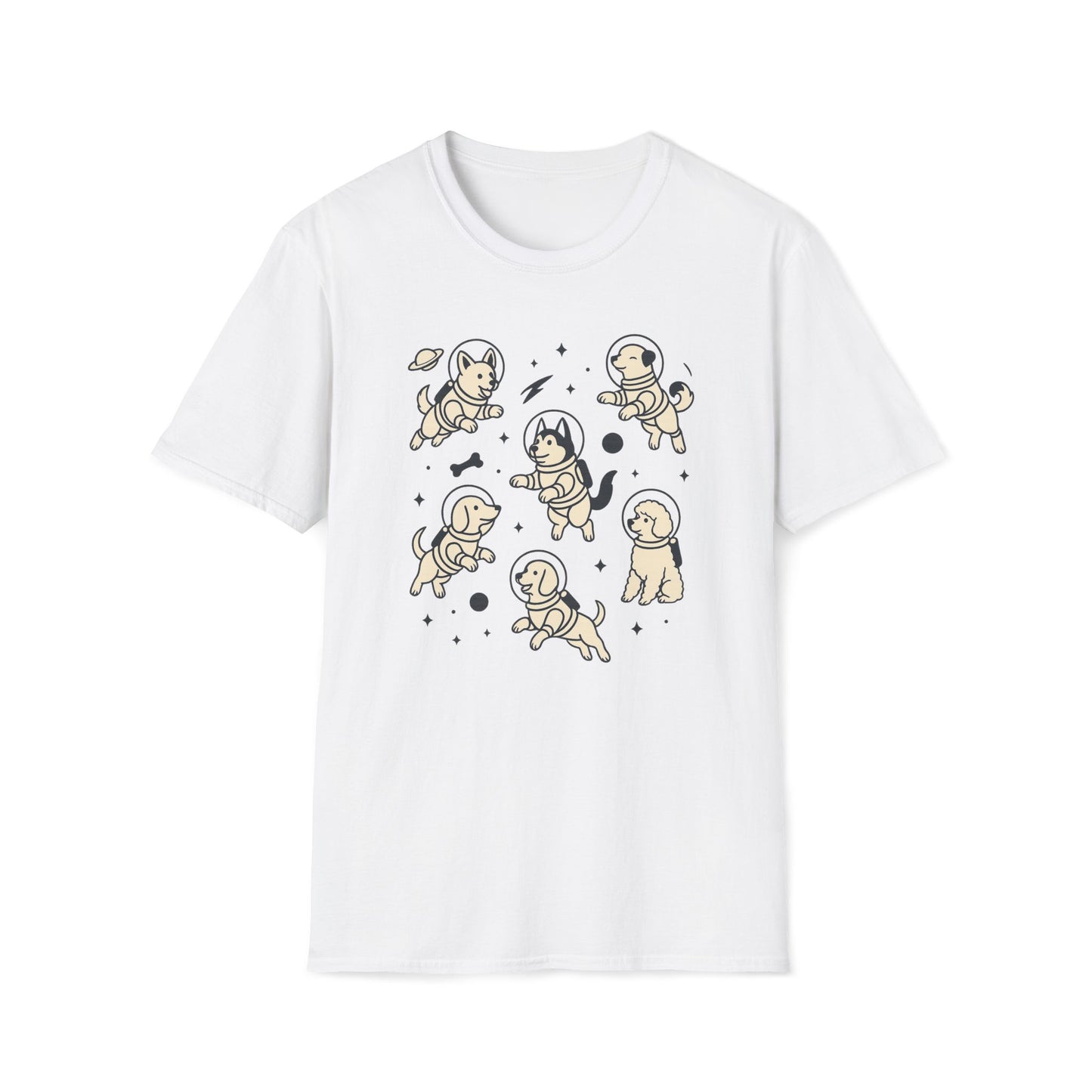 Space Dogs C T-Shirt