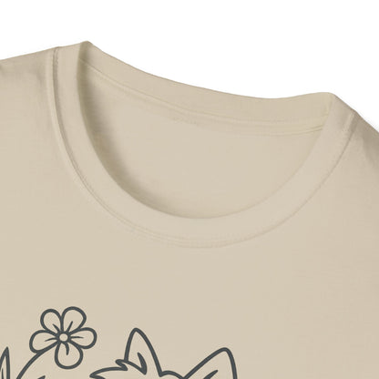 Floral Heart Westie B T-Shirt