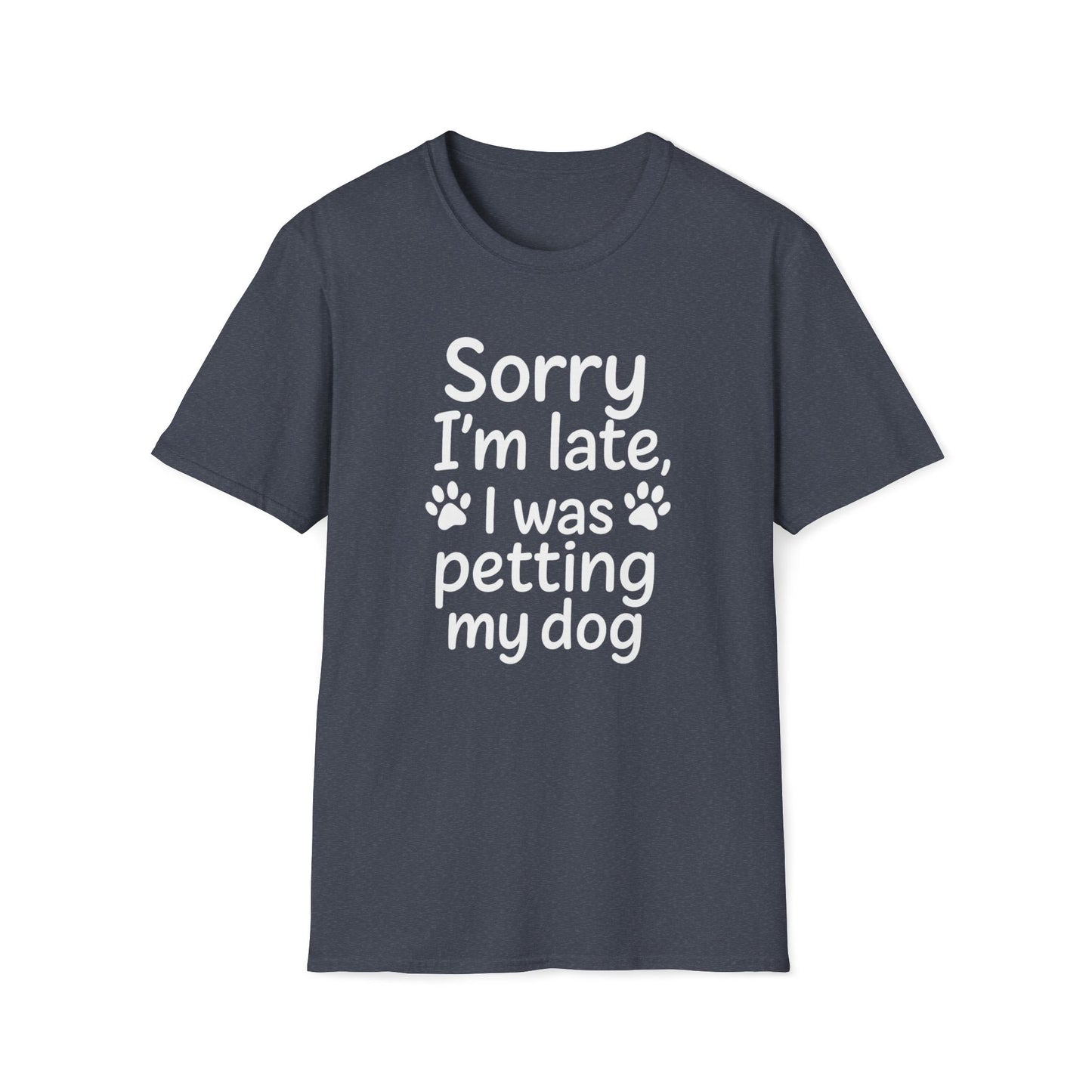 Petting Dog W T-Shirt