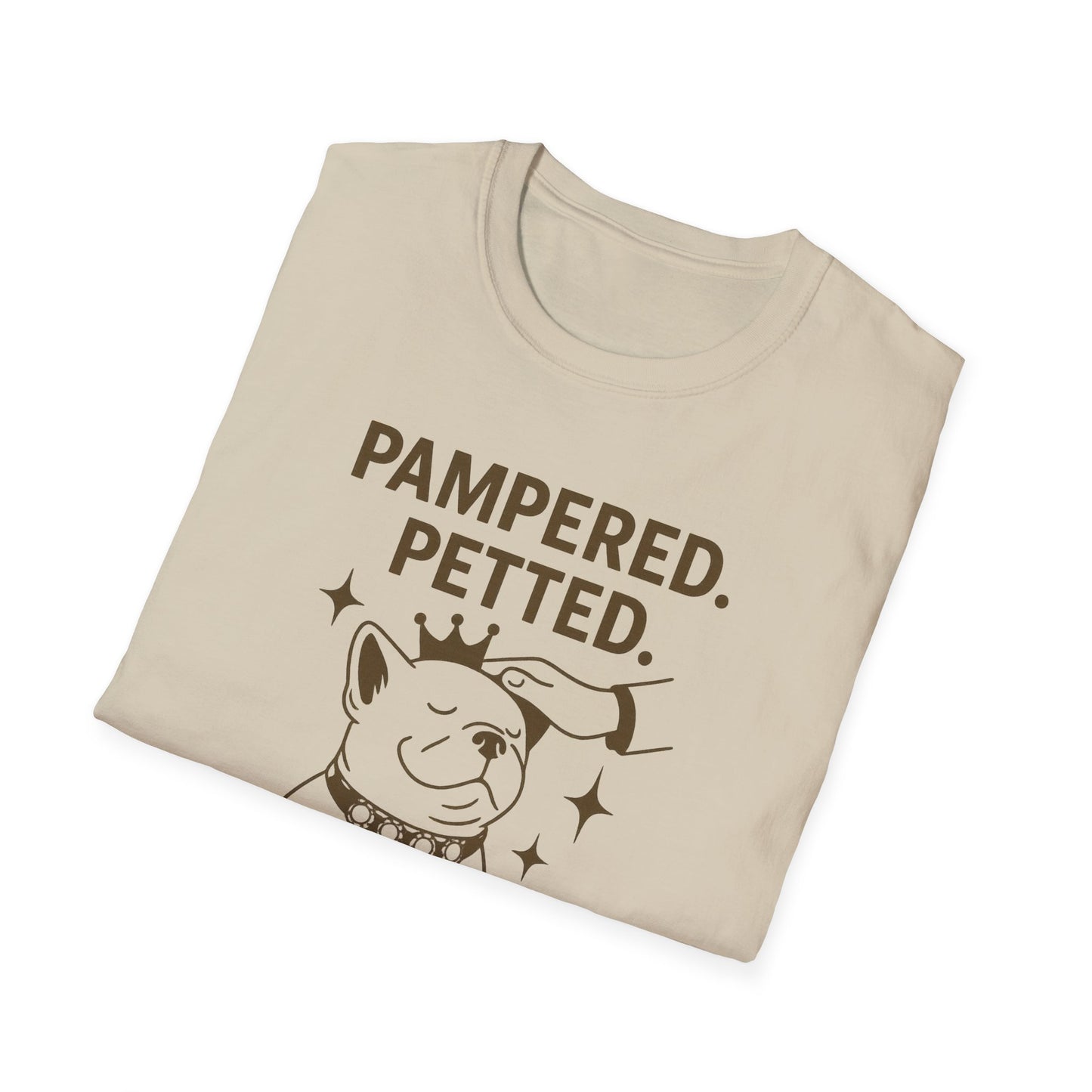 Pampered Bulldog B T-Shirt