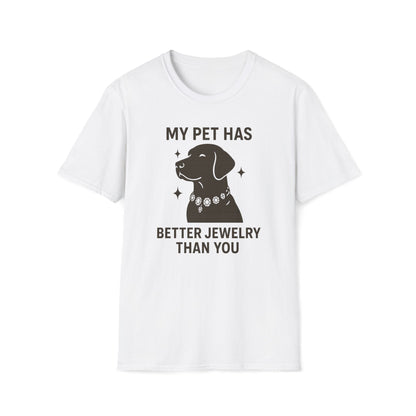 Pet Dog Jewelry B T-Shirt