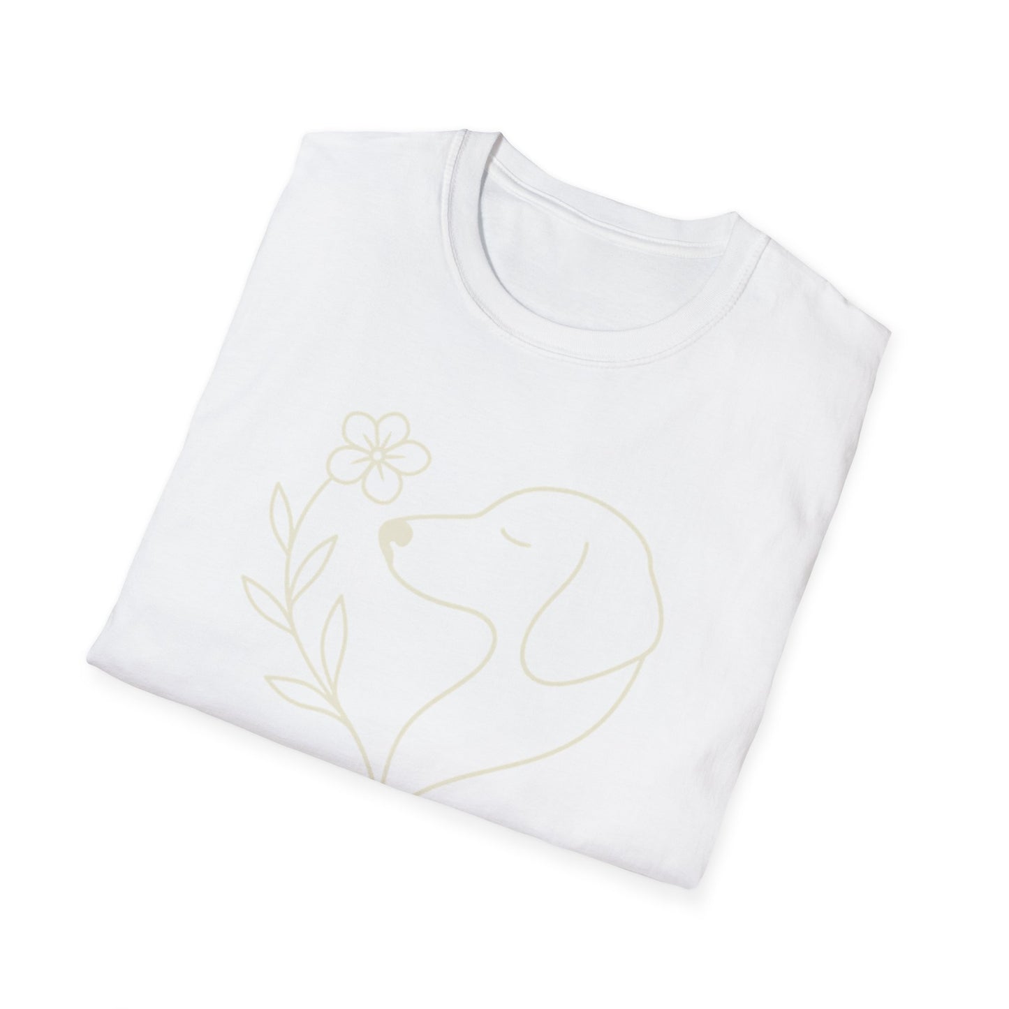 Floral Heart Dachshund C T-Shirt