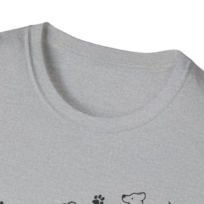 Paws Fly Floral B T-Shirt