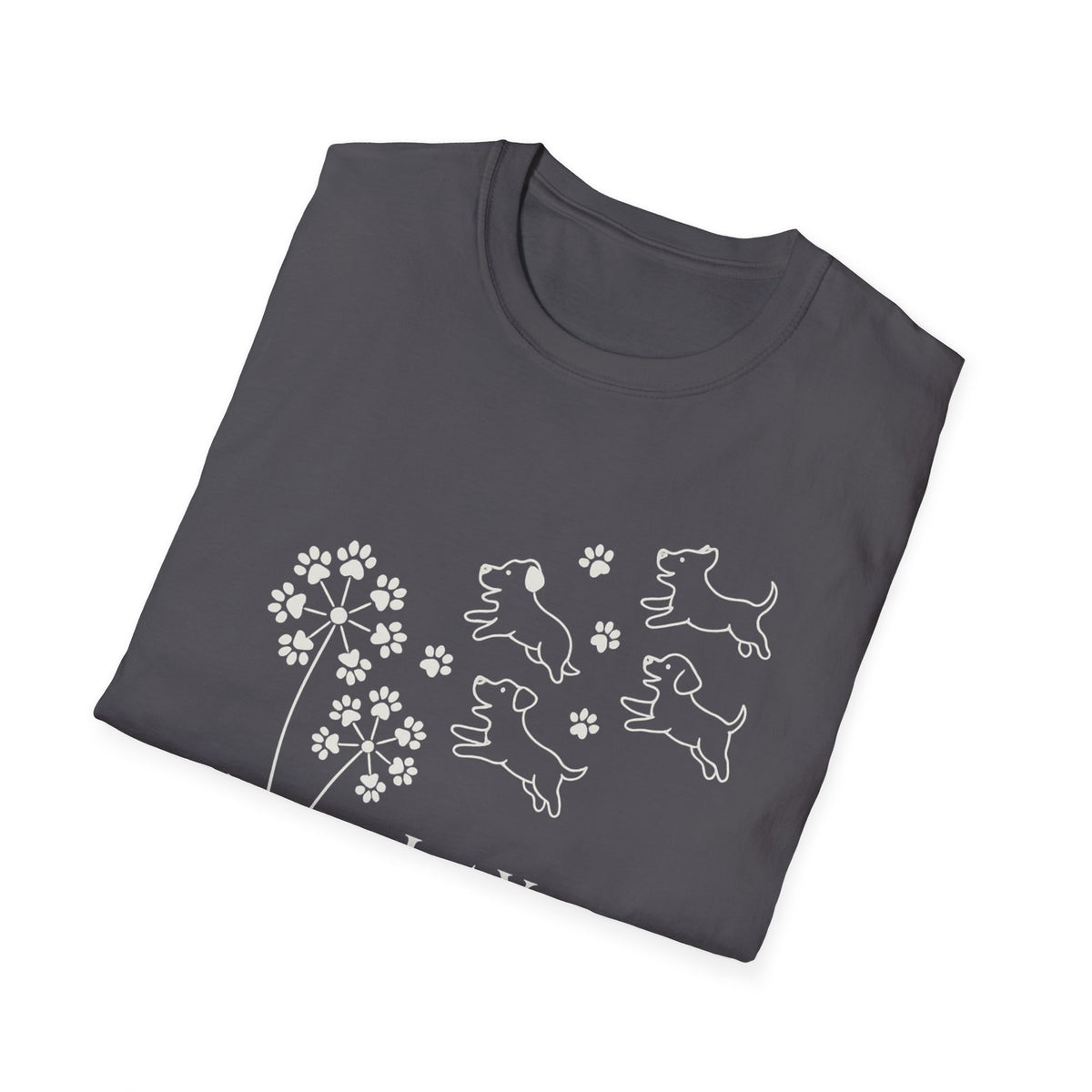 Paws Fly Floral W T-Shirt
