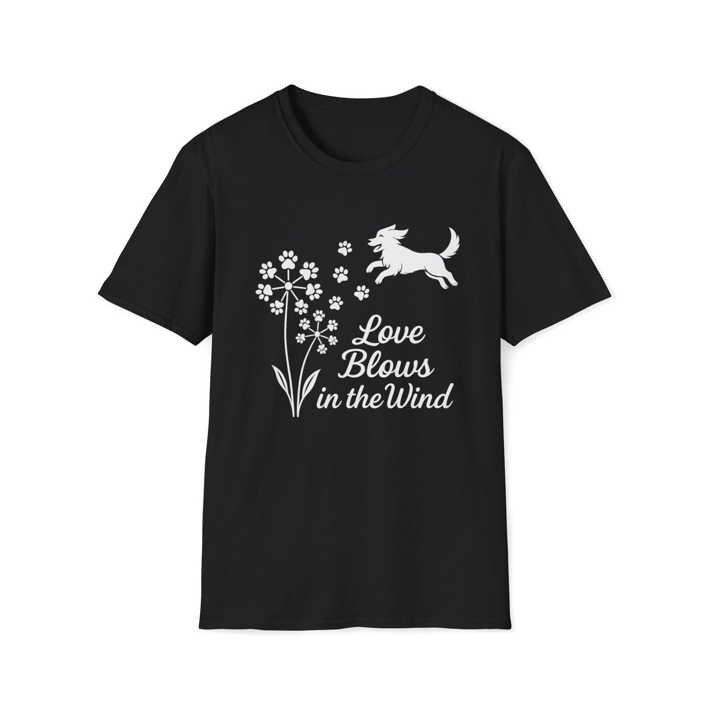 Love Blows Floral W T-Shirt
