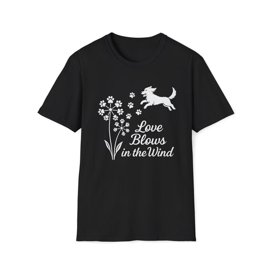 Love Blows Floral W T-Shirt