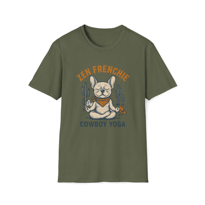 Zen Frenchie Cowboy T-Shirt