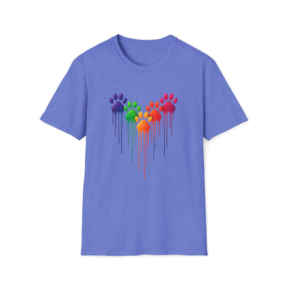 Heart Paw Drip T-Shirt