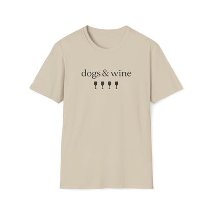 Dogs & Wine B T-Shirt