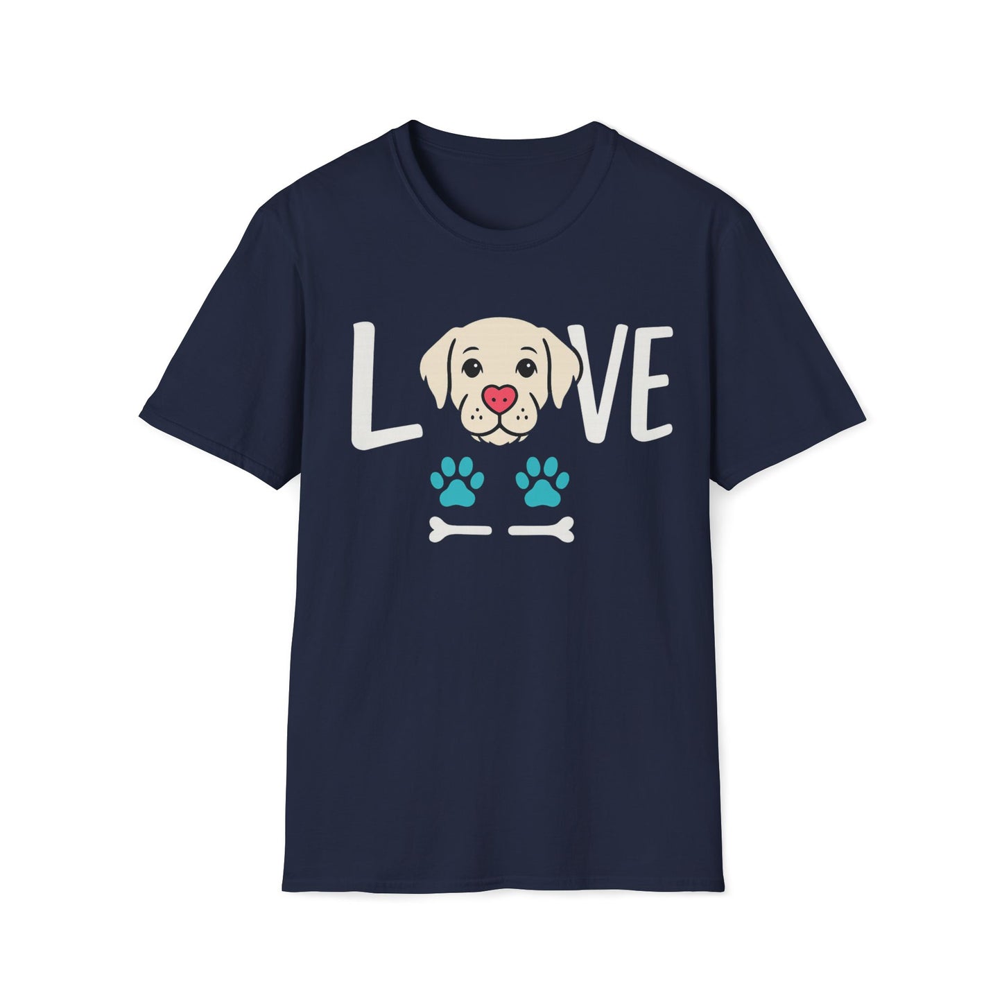LOVE Dog White T-Shirt