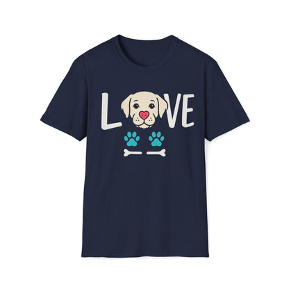 LOVE Dog White T-Shirt