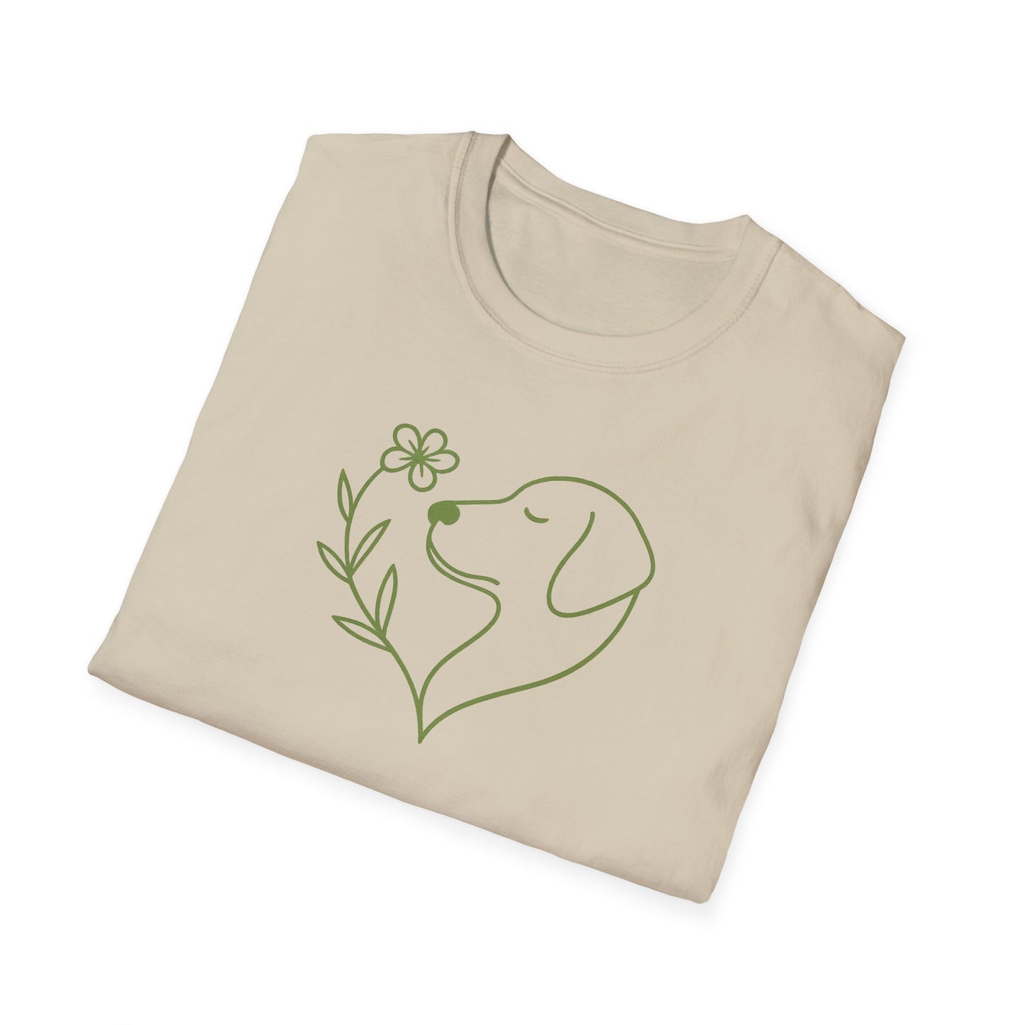 Floral Heart Lab G T-Shirt