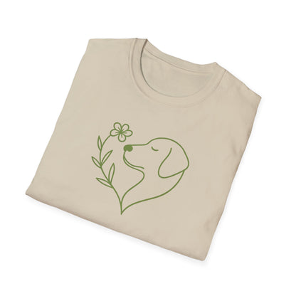 Floral Heart Lab G T-Shirt