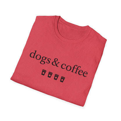 Dogs & Coffee B T-Shirt