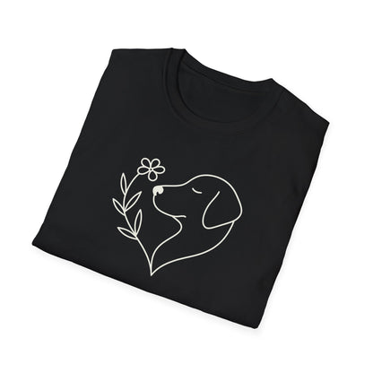 Floral Heart Lab W T-Shirt