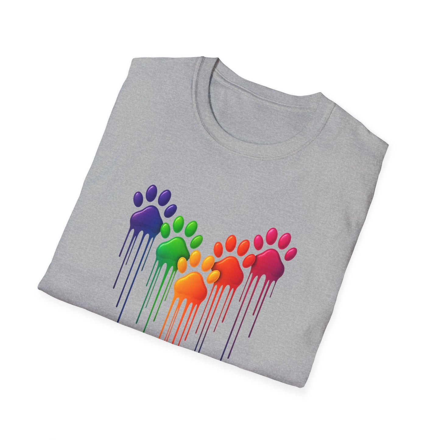 Heart Paw Drip T-Shirt