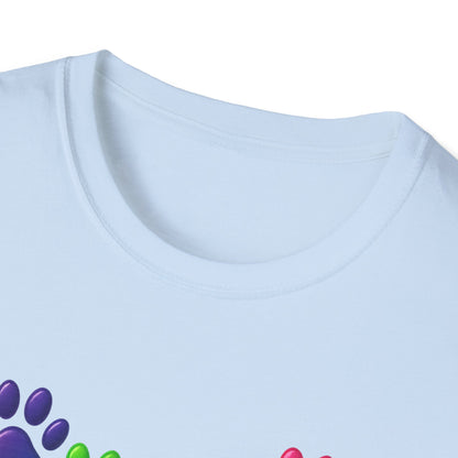 Heart Paw Drip T-Shirt