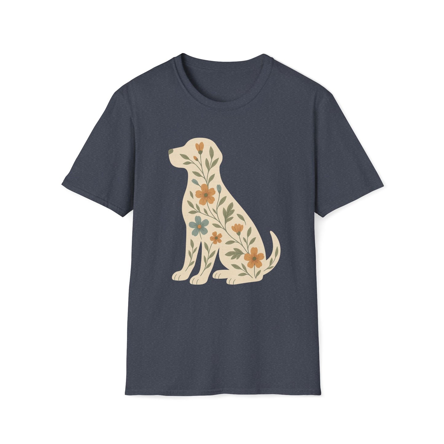 Floral Dog T-Shirt
