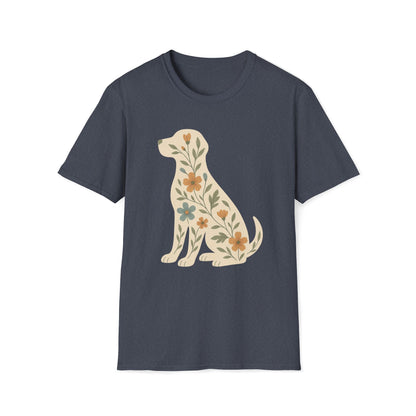 Floral Dog T-Shirt