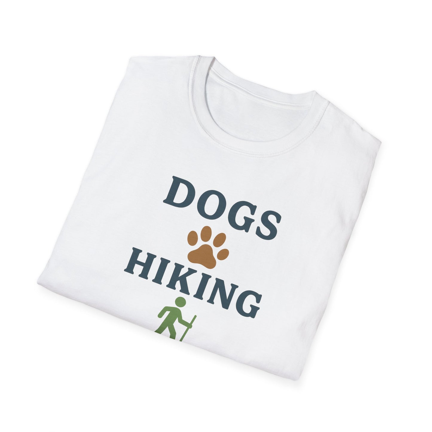 Dogs Hiking Mountains T-Shirt