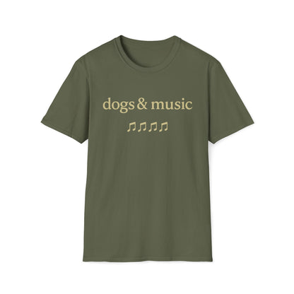 Dogs & Music G T-Shirt
