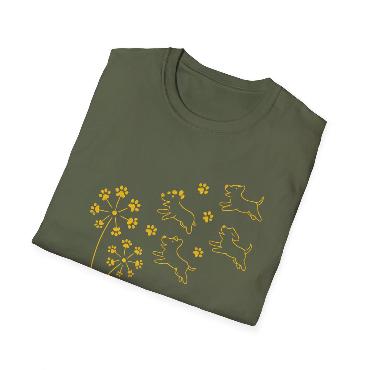 Paw Floral G T-Shirt